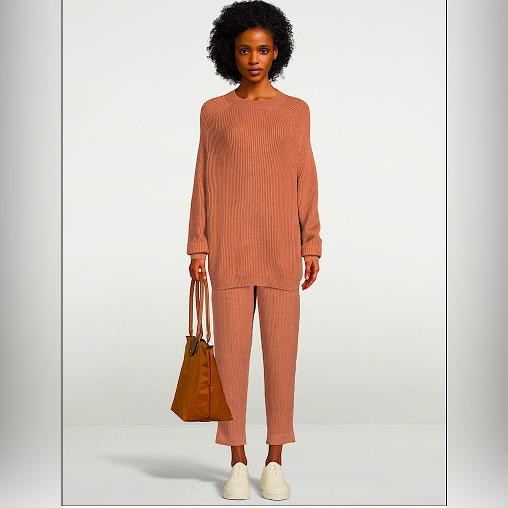 HANDVAERK Alpaca Ribbed Sweater